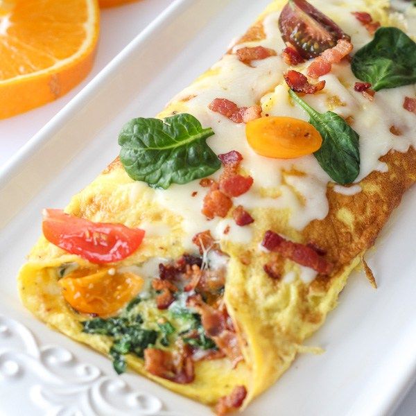 bacon lovely omelet