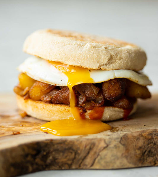 egg cheese potato sandwich